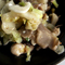 Chicken with Oyster Mushrooms, Portobellos, & Napa Cabbage